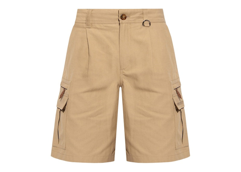 Burberry Cargo Bermuda Shorts Soft Fawn