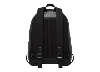 Burberry Charcoal Check And Leather Backpack Charcoal