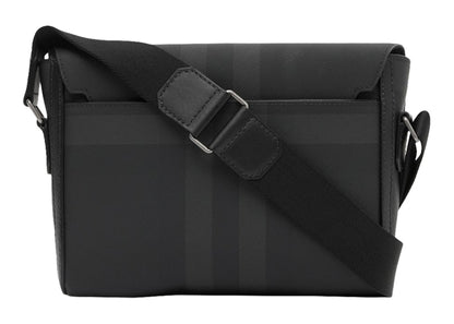 Burberry Charcoal Check Small Wright Messenger Bag Black/Charcoal