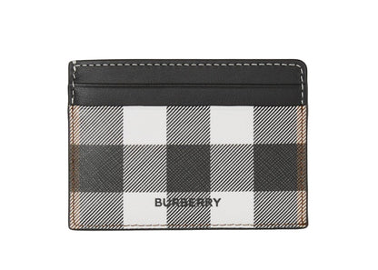 Burberry Check (7 slot) Card Case Dark Birch Brown