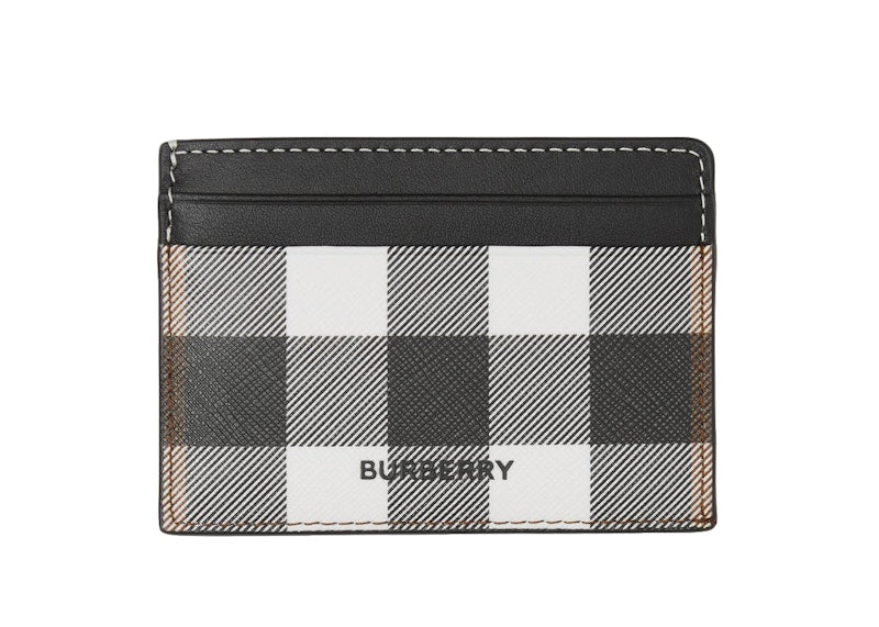 Burberry Check (7 slot) Card Case Dark Birch Brown