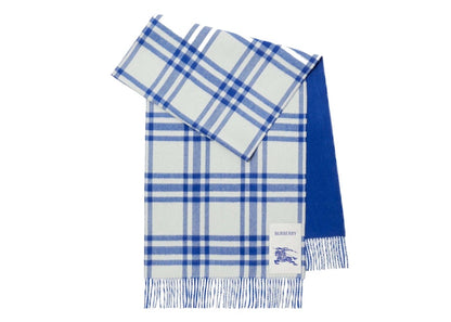 Burberry Check Cashmere Reversible Scaf Knight