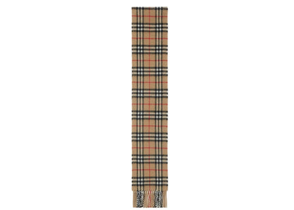 Burberry Check Cashmere Scarf – Online Exclusive Archive Beige