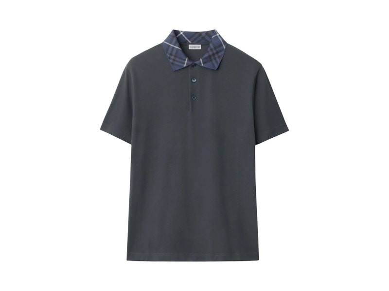 Burberry Check Collar Polo Shirt Magnet
