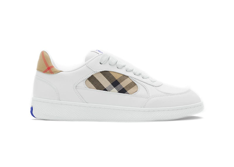 Burberry Check Terrace  Sneakers White Beige (Women's)