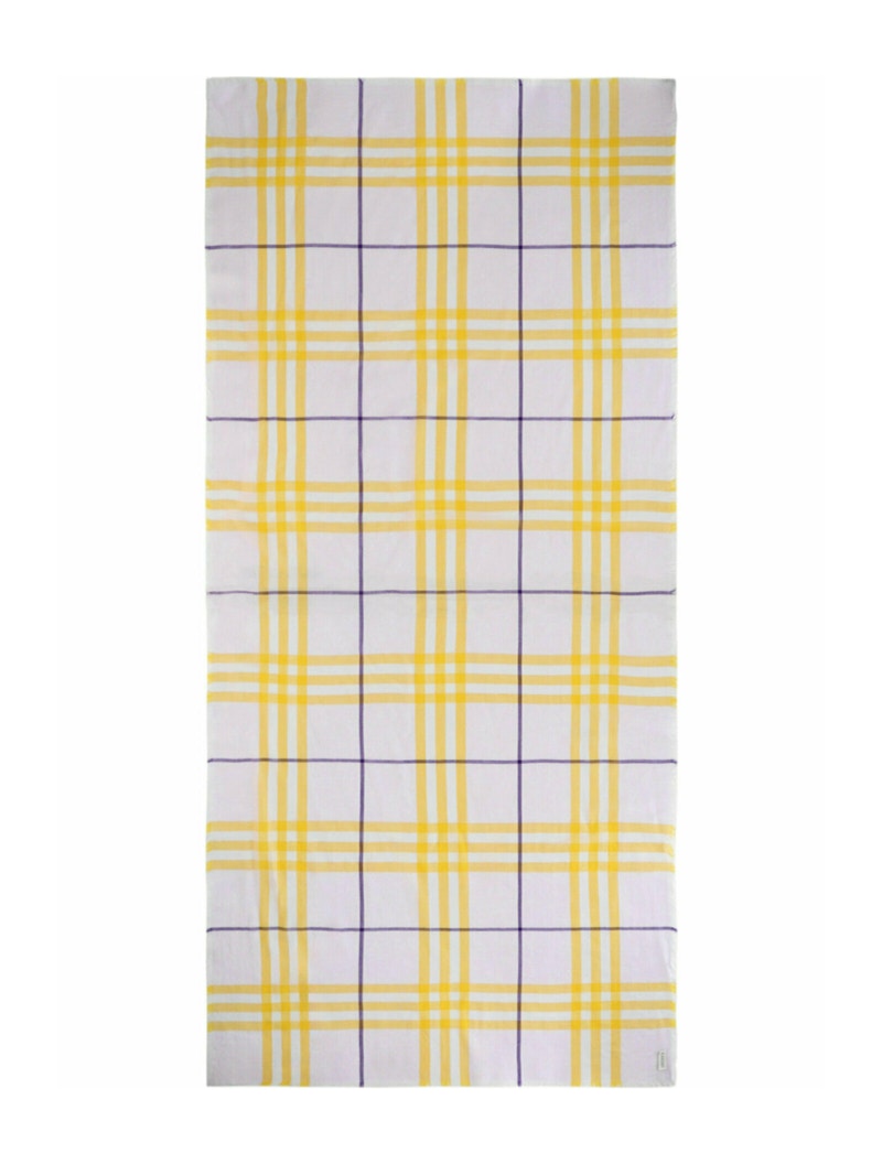 Burberry Checked Wool Scarf Multi