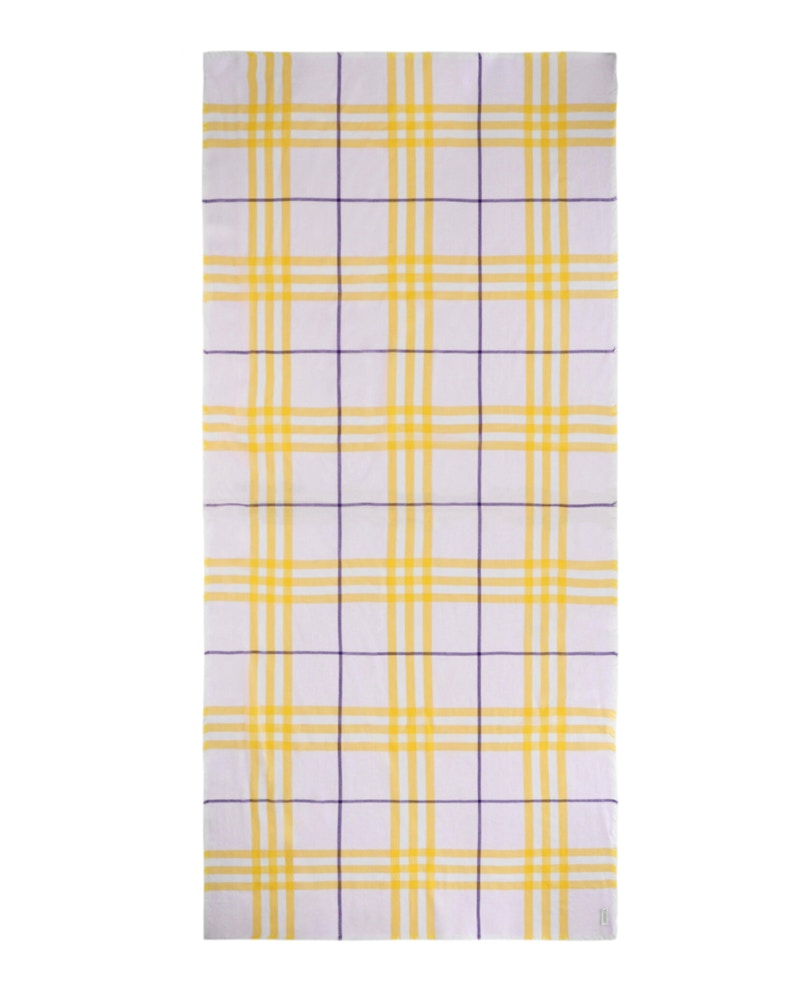 Burberry Checked Wool Scarf Multi