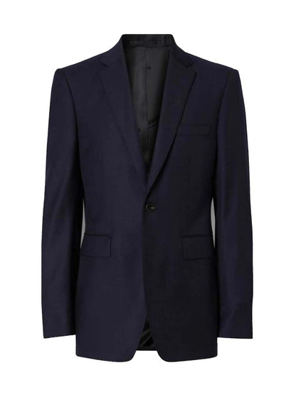 Burberry Classic Fit Wool Suit Navy