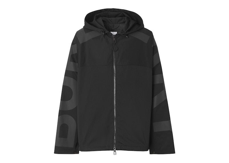 Burberry Compton Windbreaker Jacket Black