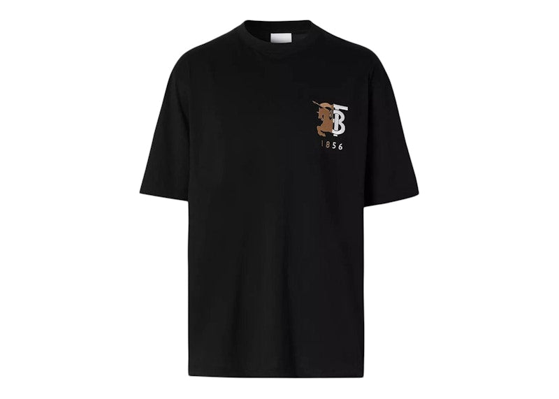 Burberry Contrast Logo T-shirt Black