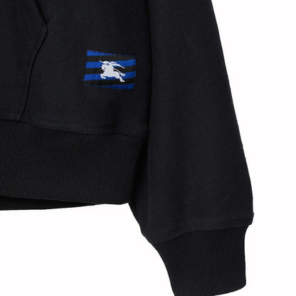 Burberry Cotton Hoodie Black