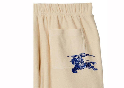 Burberry Cotton Logo Shorts Calico