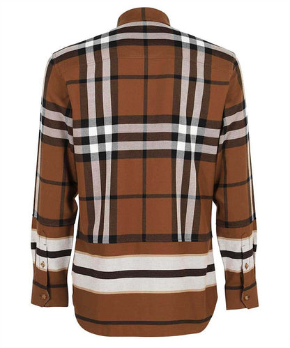 Burberry Creeton Check Shirt Brown