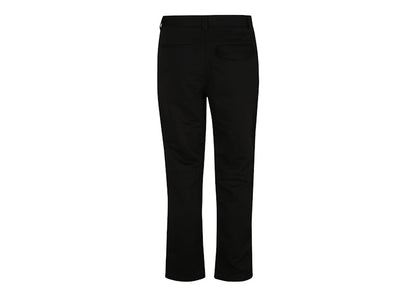 Burberry D-Ring Tailored Straight-Leg Trousers Black
