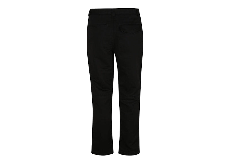 Burberry D-Ring Tailored Straight-Leg Trousers Black
