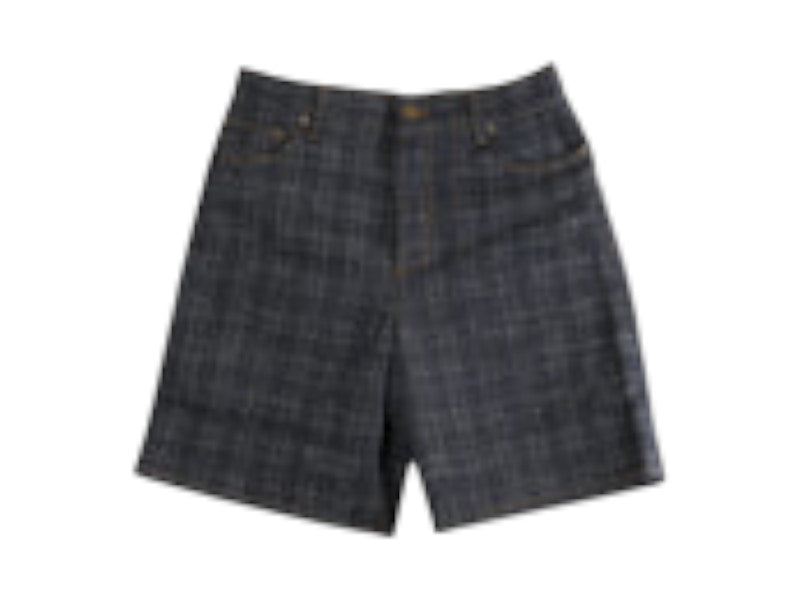 Burberry Dexter Sht Check Bottoms Indigo