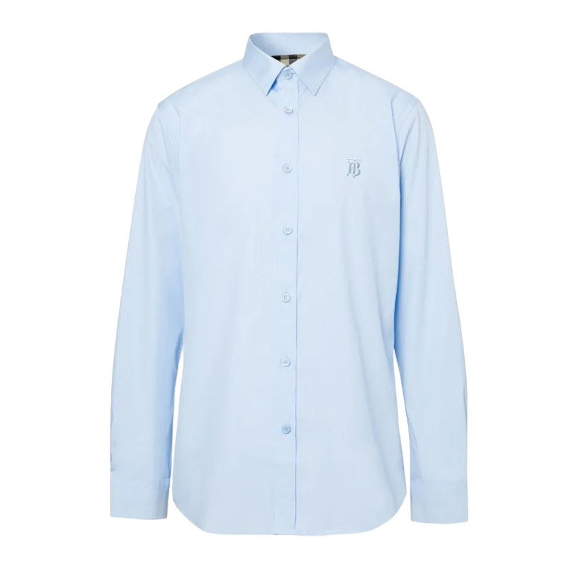 Burberry EKD Embroidered Shirt Blue