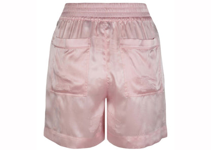 Burberry EKD Jacquard Silk Shorts Light Pink