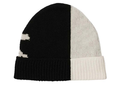 Burberry Ekd Cashmere Blend Beanie Beige/Black