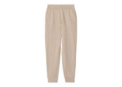 Burberry Embroidered Logo Knit Trackpants Beige