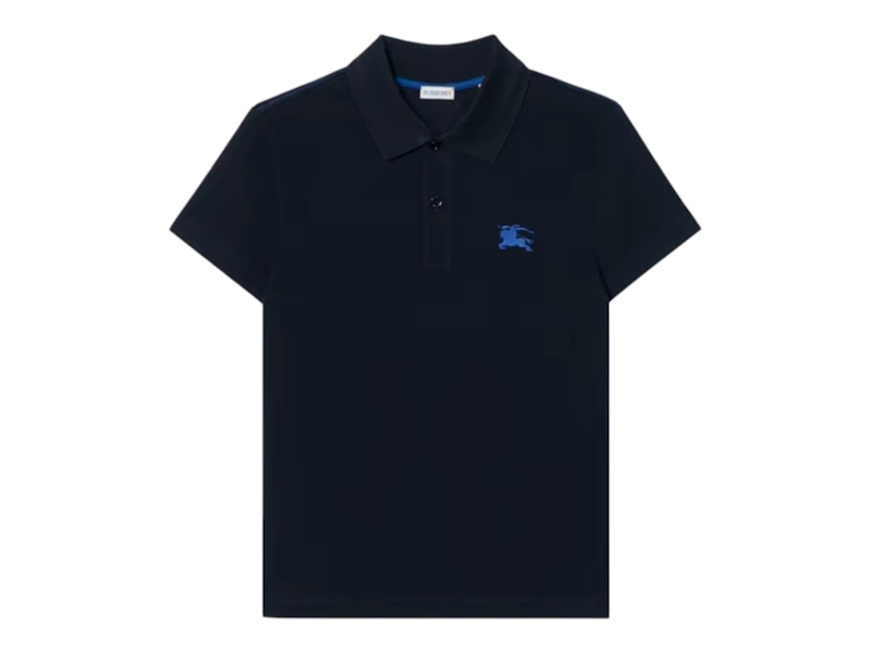 Burberry Embroidered Logo Polo Shirt 80914231 Navy/Blue