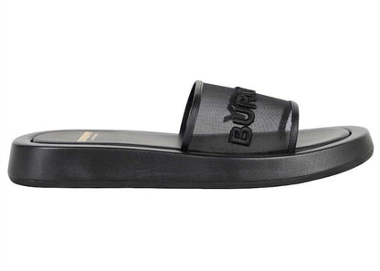 Burberry Embroidered Logo Slide Black (Women's)