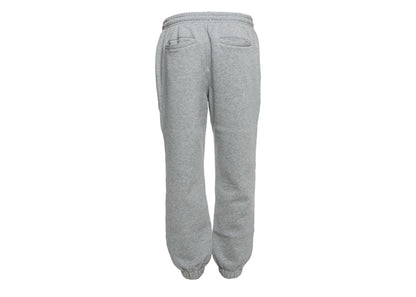 Burberry Embroidered Logo Sweatpants Heather Gray