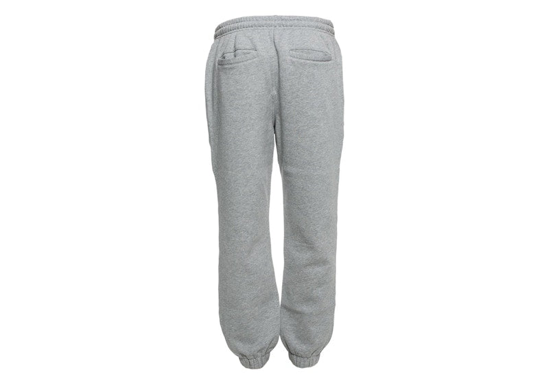 Burberry Embroidered Logo Sweatpants Heather Gray