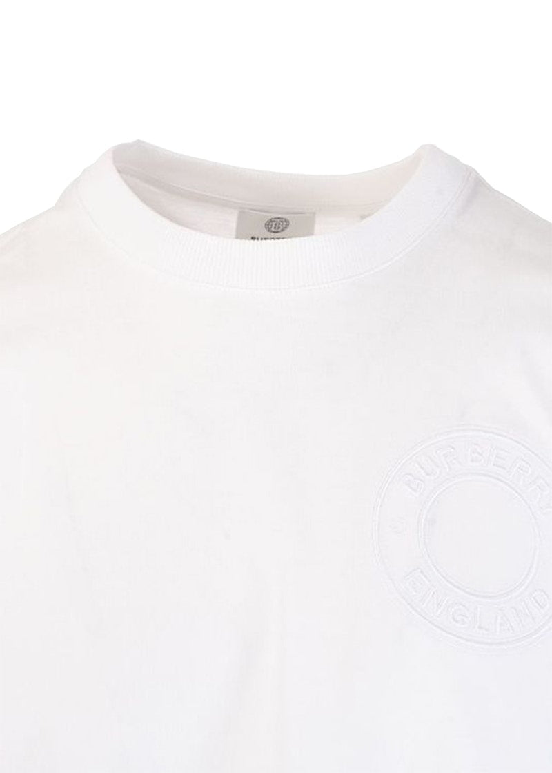 Burberry Embroidered Logo T-Shirt White