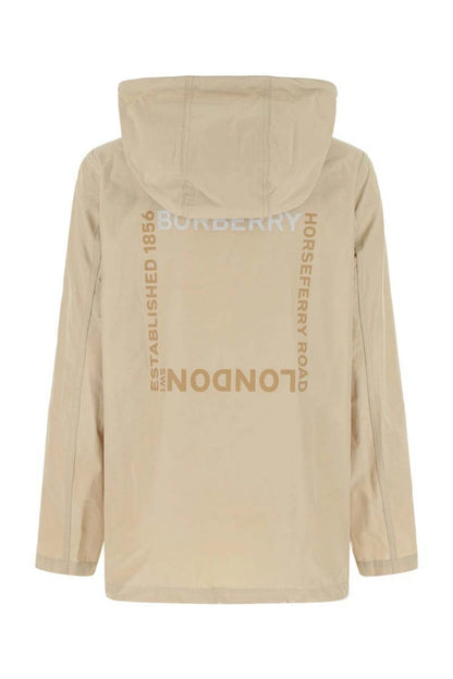 Burberry Everton Hooded Jacket Beige