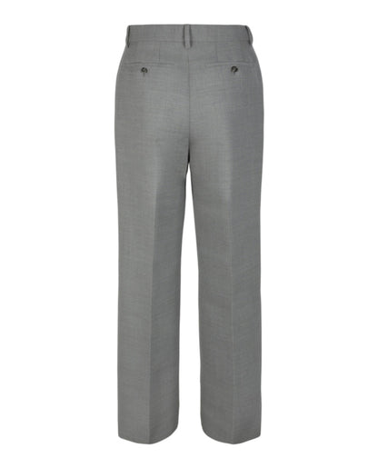 Burberry Gaelle Wide-Leg Trousers Grey