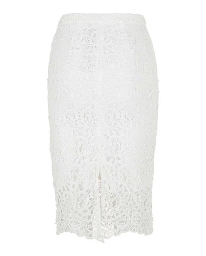 Burberry Gloria Skirt White