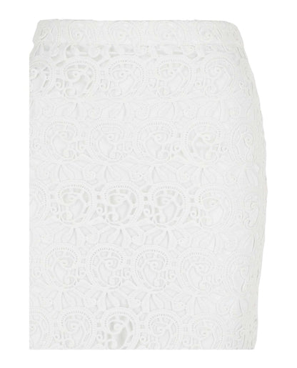Burberry Gloria Skirt White