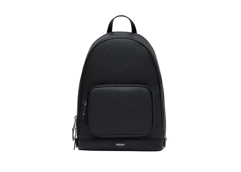 Burberry Grainy Leather Backpack Black