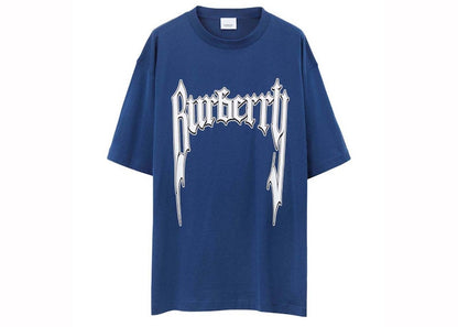 Burberry Graphic Logo-Short-Sleeve T-shirt Blue