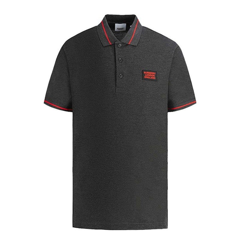 Burberry Grenford Polo Charcoal Grey
