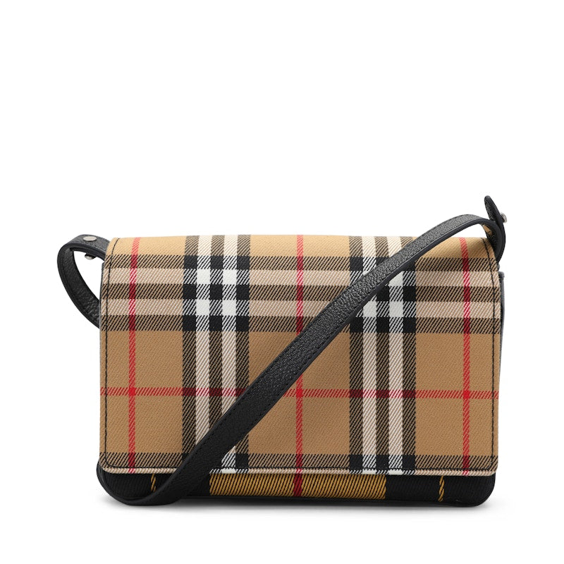 Burberry Hampshire Crossbody Tartan Mix Beige/Yellow