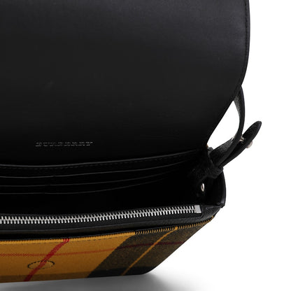 Burberry Hampshire Crossbody Tartan Mix Beige/Yellow