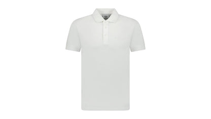 Burberry Hartford Embossed Logo Polo White