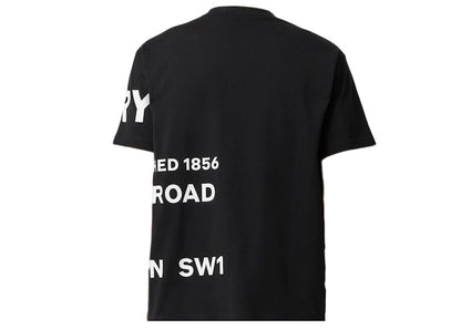 Burberry Horseferry-Print T-shirt Black/White