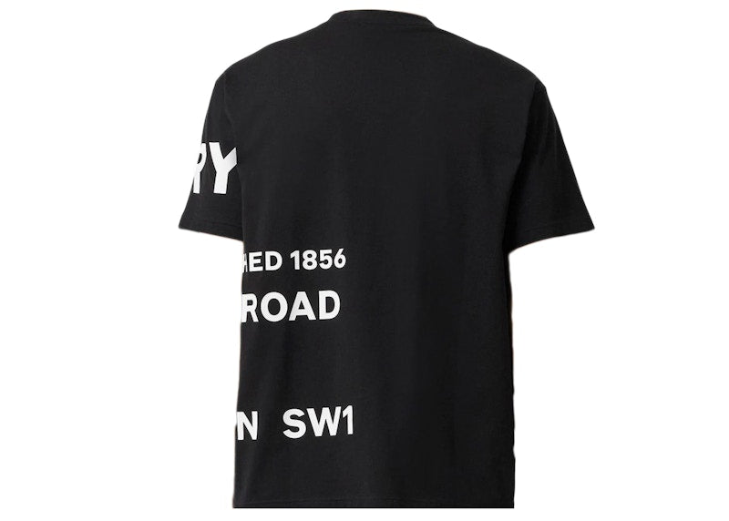 Burberry Horseferry-Print T-shirt Black/White