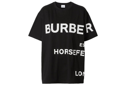 Burberry Horseferry-Print T-shirt Black/White