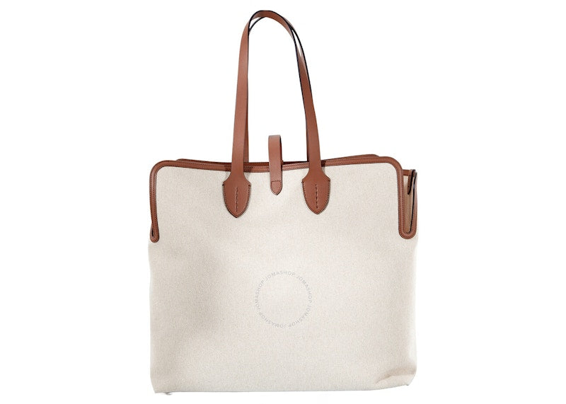 Burberry Horseferry Print Tote Bag Beige/Brown