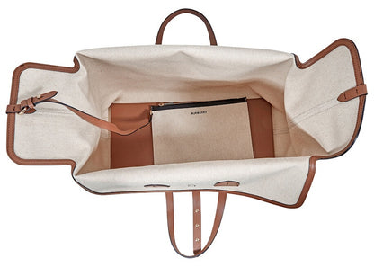 Burberry Horseferry Print Tote Bag Beige/Brown