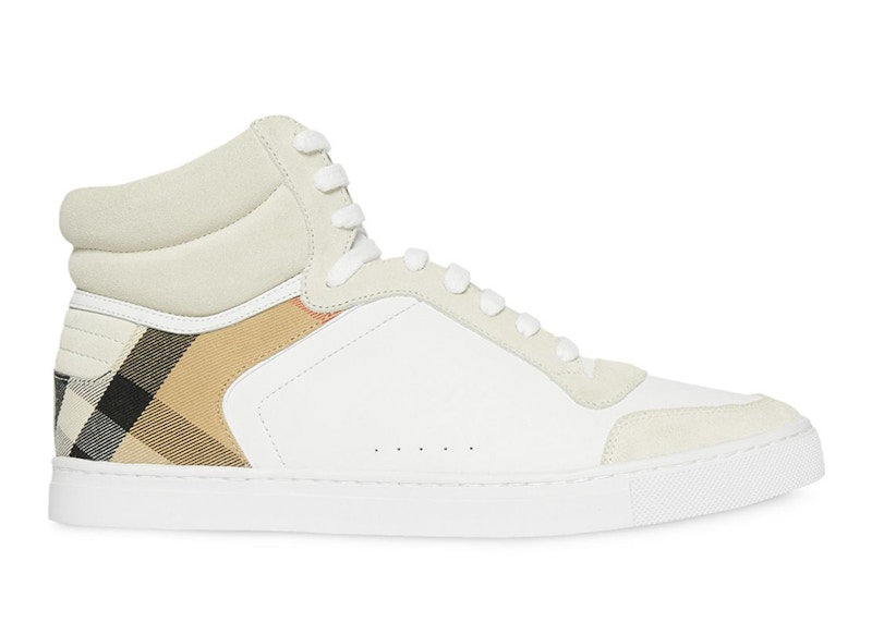 Burberry House Check High Top sneakers White Archive Beige
