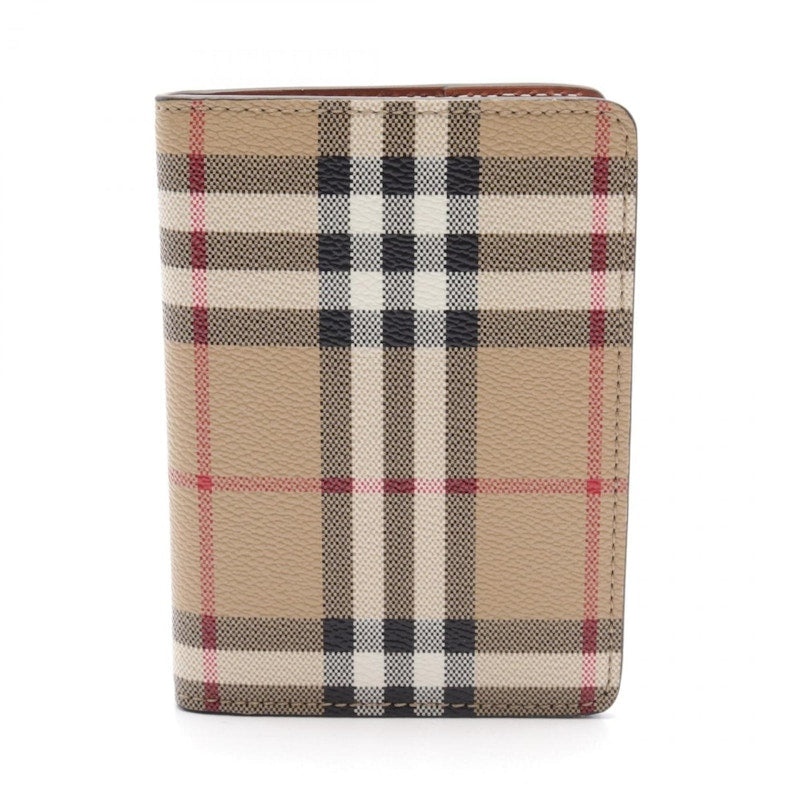 Burberry House Check Passport Holder Archive Beige