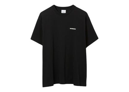 Burberry Ice Cream Print Cotton T-shirt Black