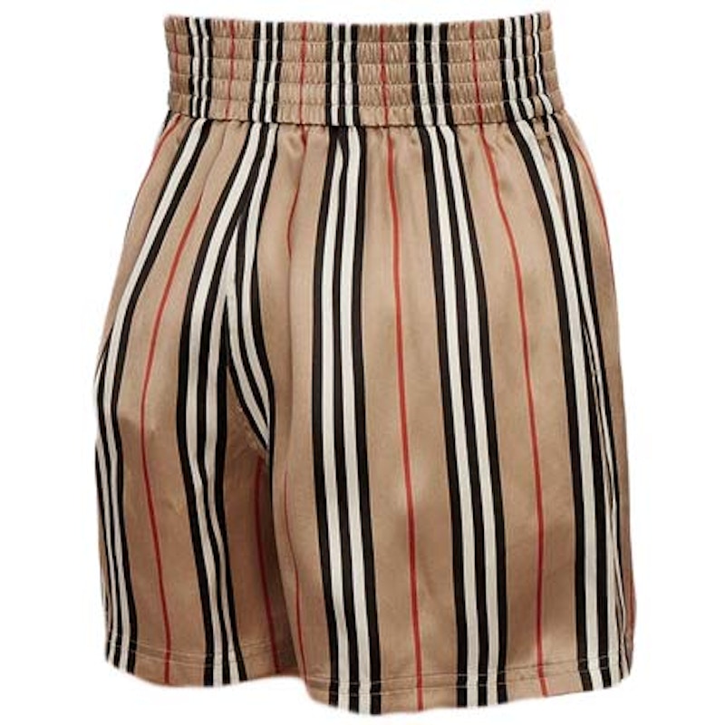 Burberry Icon Stripe Shorts Beige