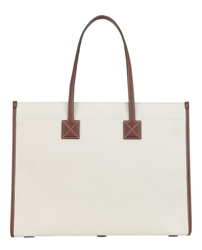 Burberry Medium Freya Tote Tan