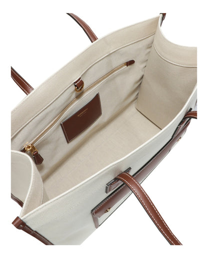 Burberry Medium Freya Tote Tan